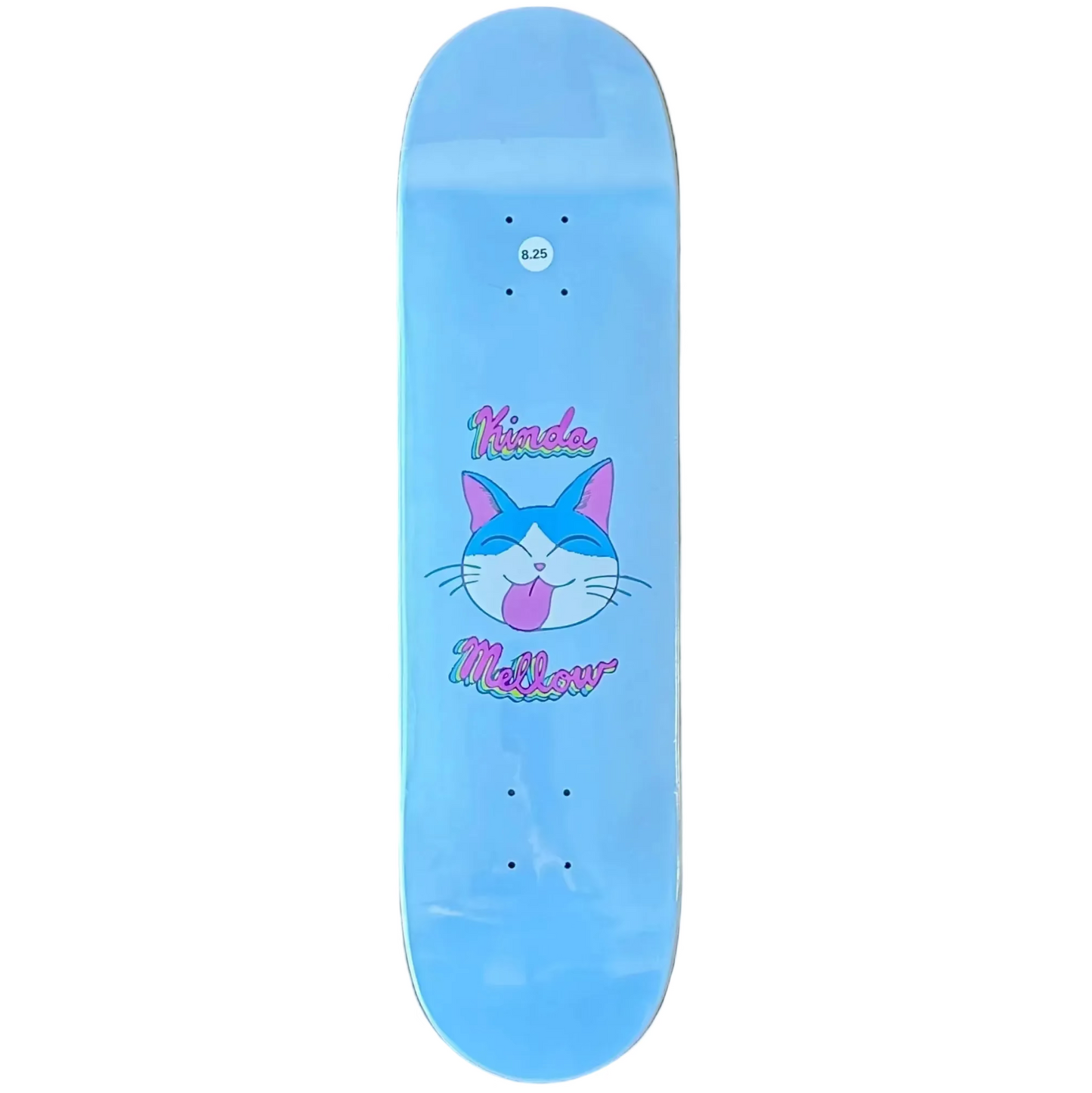 Kinda Mellow Cat Skateboard Deck