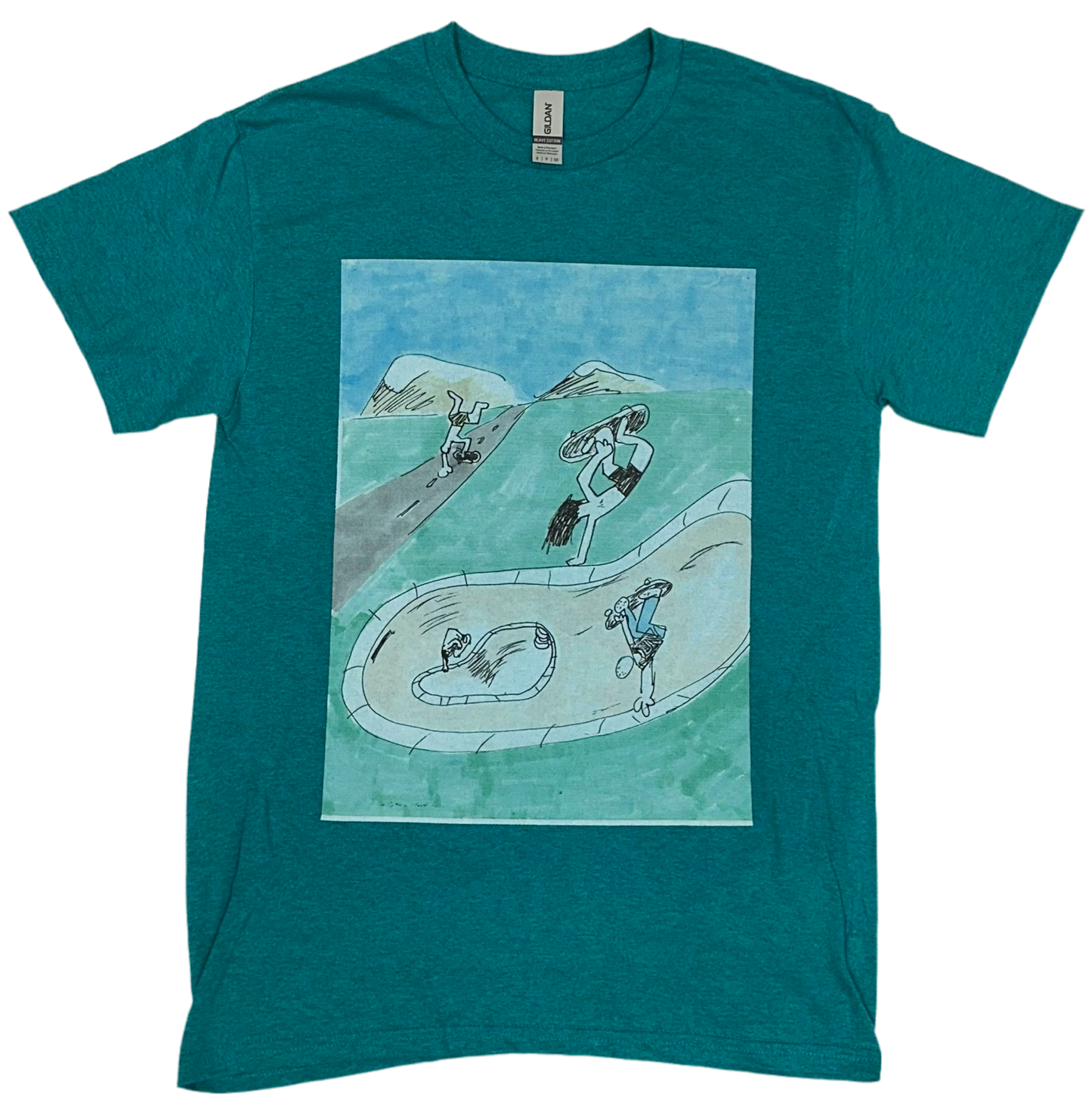 Teal "Dream Plant" Tee